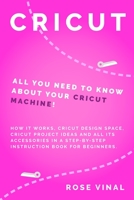 Cricut: All You Need to Know About Your Cricut Machine! How It Works, Cricut Design Space, Cricut Project Ideas, and All Its Accessories in a Step-by-Step Instruction Book for Beginners. 1705611699 Book Cover