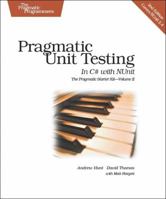 Pragmatic Unit Testing in C# with Nunit 0977616673 Book Cover