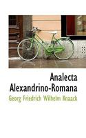 Analecta Alexandrino-Romana (1880) 0526174730 Book Cover