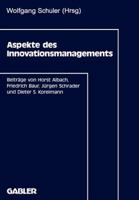 Aspekte Des Innovationsmanagements 3409132058 Book Cover