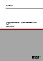 Zu Robert Menasse: "Selige Zeiten, brüchige Welt" 3640238583 Book Cover