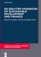 De Gruyter Handbook of Sustainable Development and Finance 3110738295 Book Cover
