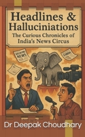 “Headlines & Hallucinations:: The Curious Chronicles of India's News Circus”, B0FKYJZ1T2 Book Cover