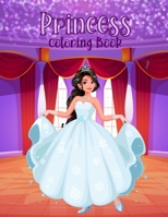 Princess Coloring Book: For Kids Ages 6 - 11 B099C8F7HJ Book Cover