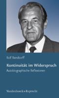 Kontinuitat Im Widerspruch: Autobiographische Reflexionen 3525573081 Book Cover