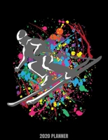 2020 Planner: Weekly Planner January 2020 - December 2020 Calendar Agenda Daily Schedule - Snow Skiing - Skier - Alpine Nordic - Ski Lover 1677729961 Book Cover
