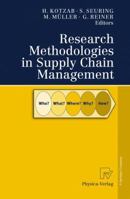 Research Methodologies in Supply Chain Management 3790815837 Book Cover