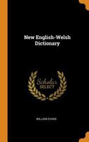 New English-Welsh Dictionary 1016120486 Book Cover
