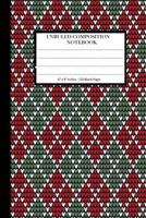 Unruled Composition Notebook 6" x 9". 120 Pages. Knitted Pattern.: Unruled Composition Notebook. 120 Pages. Book size 6 x 9 Inches. Knitted Pattern. 1530405580 Book Cover