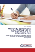 University performance management and its influence factors 6139816890 Book Cover