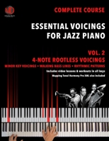 Essential Voicings for Jazz Piano Vol.2: 4-note Rootless Voicings B09FCCMH55 Book Cover