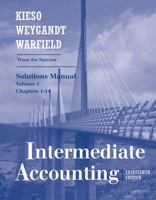 Intermediate Accounting Solutions Manual 0470380667 Book Cover