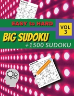 Sudoku Big Vol 3: Vol 3 Difficult and Extreme 3755102544 Book Cover