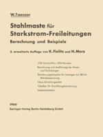 Stahlmaste Fur Starkstrom-Freileitungen: Berechnung Und Beispiele 366213036X Book Cover