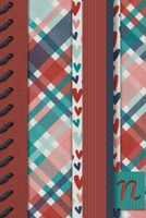 N: Monogrammed To Do Planner - Track Daily Tasks - Journal To Write In Meals - Meeting Notes Log 1674919891 Book Cover