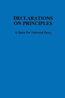Declaration on Principles 9028601872 Book Cover
