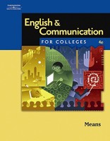 English and Communication for Colleges 0538730005 Book Cover