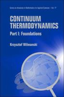 Continuum Thermodynamics - Part I: Foundations 1444183818 Book Cover