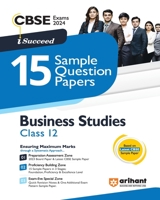 Arihant CBSE Sample Question Papers Class 12 Business Studies Book for 2024 Board Exam 9358894598 Book Cover