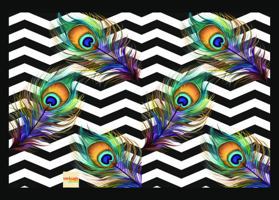 Artistic Feather: Blank Lined Paper Journal with Artistic Cover 1966317271 Book Cover