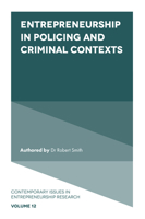 Entrepreneurship in Policing and Criminal Contexts 1800710577 Book Cover