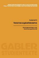 Vermogensanlage in Der Versicherungswirtschaft 3409007814 Book Cover
