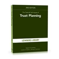 The Tools  Techniques of Trust Planning, 2nd Edition 1949506452 Book Cover