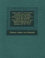 Ioannis Adami L. B. de Ickstatt Vindiciae Juris Caesarei investiendi et juramenta fidelitatis de novo recipiendi a vasallis: qui tempore interregni feuda sua a vicariis imperii recognoverunt ad illust 1249764084 Book Cover