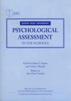 Psychological Assessment in the Schools (Buros Desk Reference) 091067437X Book Cover