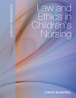 Law and Ethics in Children's Nursing 140516106X Book Cover