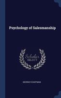 Psychology Of Salesmanship 1162963913 Book Cover