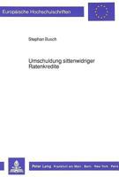 Umschuldung Sittenwidriger Ratenkredite 3631427409 Book Cover