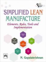 Simplified Lean Manufacture: Elements, Rules, Tools and Implementation 8120339436 Book Cover