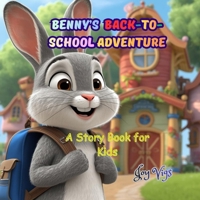 “Benny’s Back-to-School Adventure”: A Fun-Filled Journey of Friendship and First-Day Surprises! B0G1Z6XVKN Book Cover