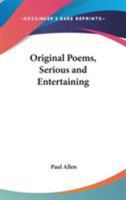 Original Poems, Serious and Entertaining 1163763659 Book Cover