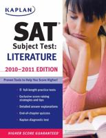 Kaplan SAT Subject Test Literature 2010-2011 Edition 141955347X Book Cover