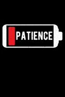 Patience: Lined A5 Notebook for Anti Social Journal 1696453666 Book Cover