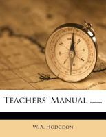 Teachers' Manual ...... 1010530488 Book Cover