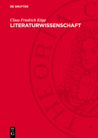Literaturwissenschaft: Literaturwissenschaftstheorie, Forschungssystematik Und Fachsprache 3112762606 Book Cover
