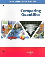 Comparing Quantity Grade 6: Holt Math in Context 0030715164 Book Cover