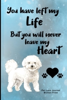 Pet Loss Journal Bichon Frise: Guided Prompt Keepsake Workbook 1707955476 Book Cover