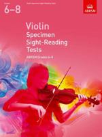 Violin Specimen Sight Reading Tests 6-8 1848493479 Book Cover