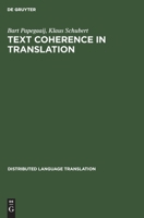 Text Coherence in Translation 3110131064 Book Cover