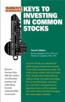 Keys to Investing in Common Stocks (Barron's Business Keys) 0812090047 Book Cover