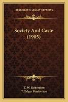 Society and Caste 1018236910 Book Cover