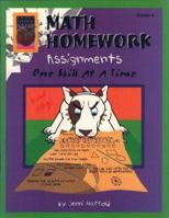 Math Homework Assignments, Grade 4 1885111908 Book Cover