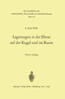 Lagerungen in Der Ebene Auf Der Kugel Und Im Raum 3540054774 Book Cover