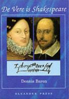 De Vere is Shakespeare 0906672376 Book Cover