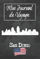 Mon Journal de Voyage San Diego: 6x9 Carnet de voyage I Journal de voyage avec instructions, Checklists et Bucketlists, cadeau parfait pour votre ... et pour chaque voyageur. (French Edition) 1679359819 Book Cover
