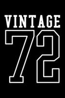 Vintage: Dot Grid Journal, Diary, Notebook, 6x9 inches with 120 Pages. 1708156097 Book Cover